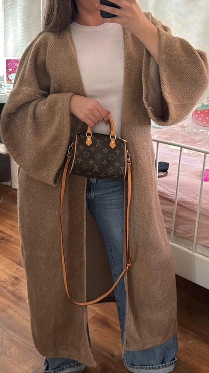Manteau marron